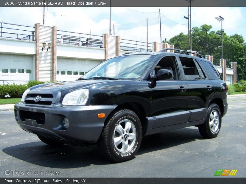 Black Obsidian / Gray 2006 Hyundai Santa Fe GLS 4WD