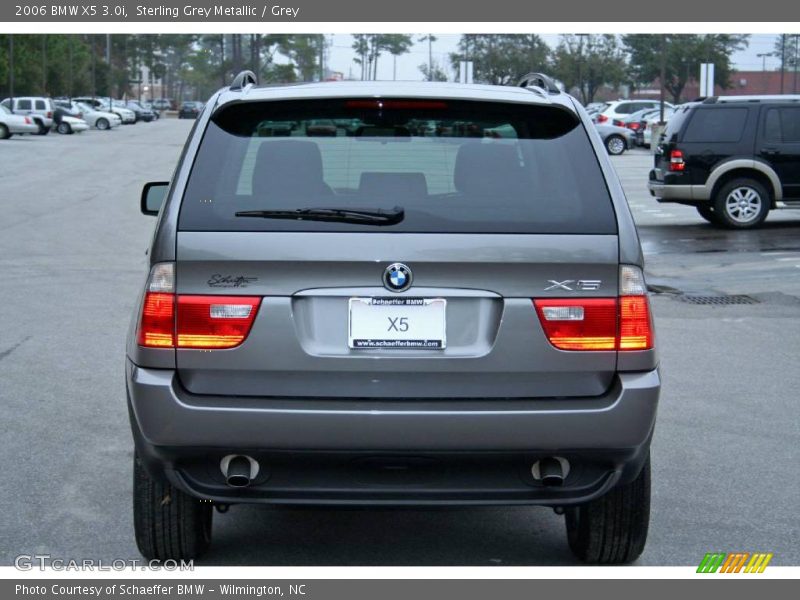 Sterling Grey Metallic / Grey 2006 BMW X5 3.0i
