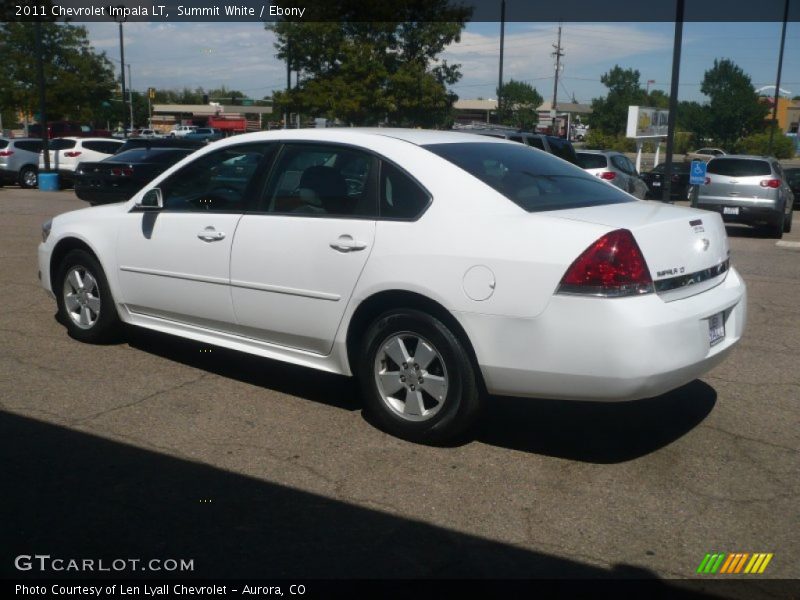 Summit White / Ebony 2011 Chevrolet Impala LT