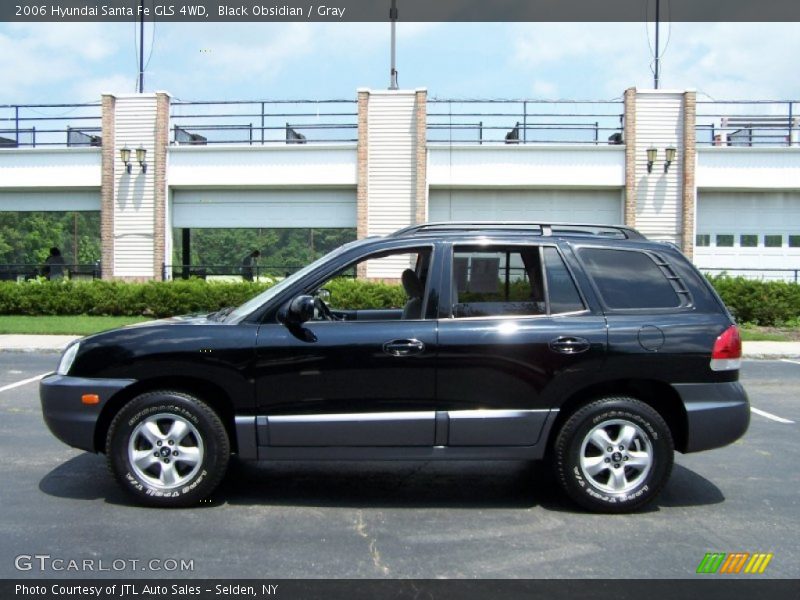 Black Obsidian / Gray 2006 Hyundai Santa Fe GLS 4WD