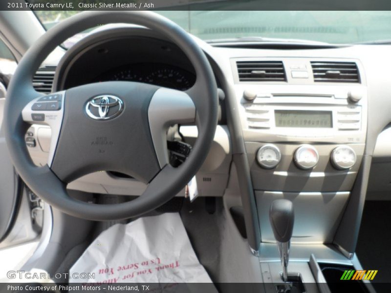 Classic Silver Metallic / Ash 2011 Toyota Camry LE