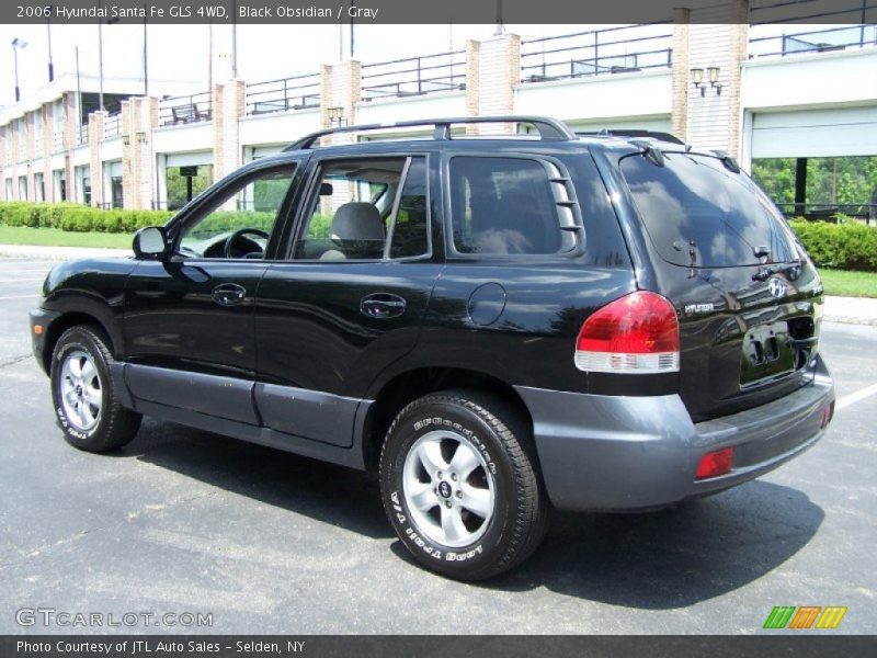 Black Obsidian / Gray 2006 Hyundai Santa Fe GLS 4WD