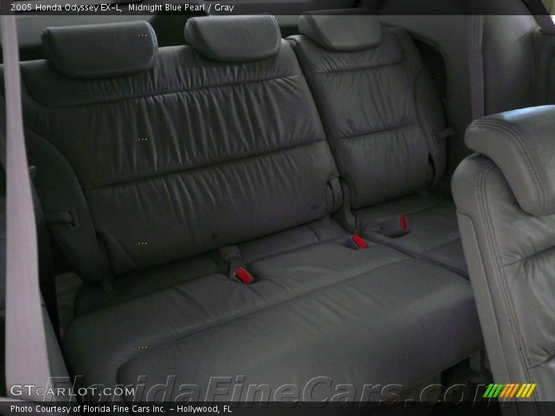 Midnight Blue Pearl / Gray 2005 Honda Odyssey EX-L