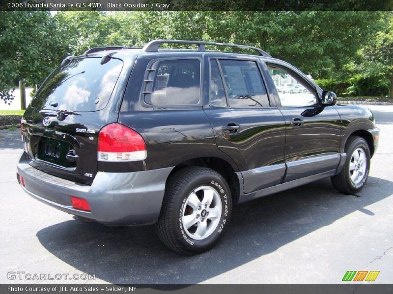 Black Obsidian / Gray 2006 Hyundai Santa Fe GLS 4WD