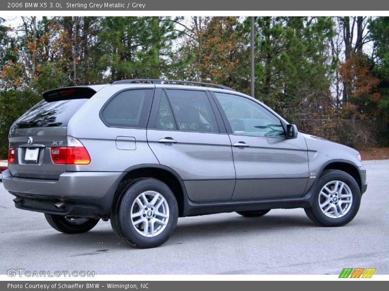 Sterling Grey Metallic / Grey 2006 BMW X5 3.0i