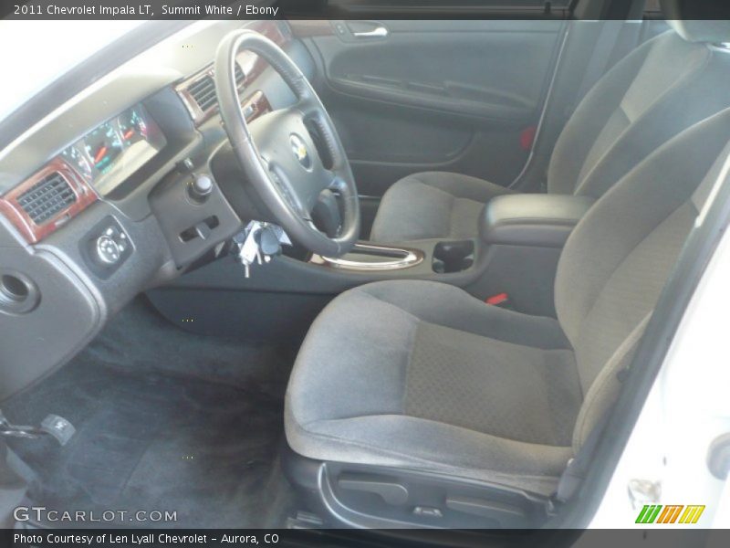 Summit White / Ebony 2011 Chevrolet Impala LT