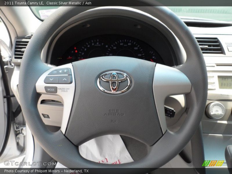 Classic Silver Metallic / Ash 2011 Toyota Camry LE