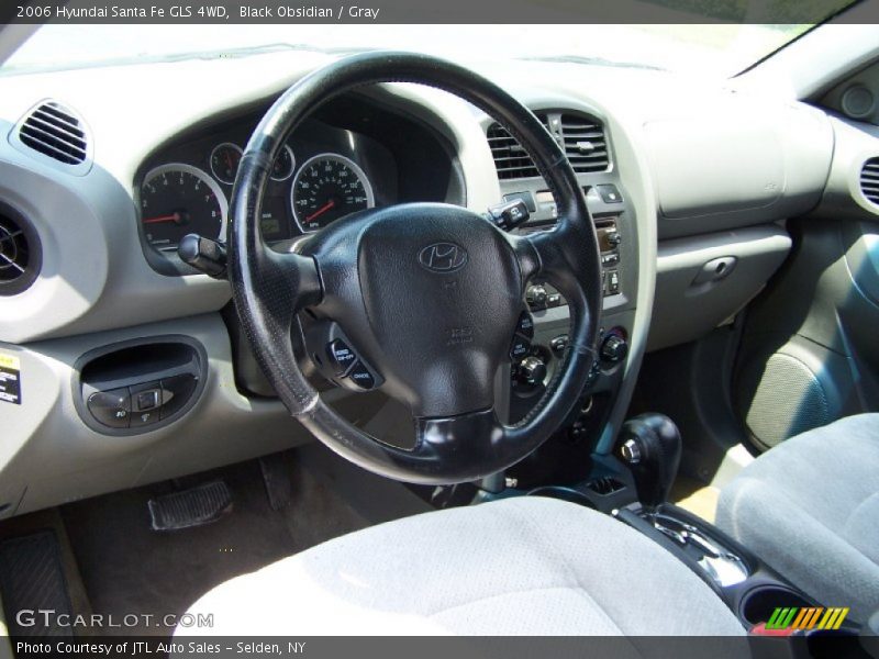 Black Obsidian / Gray 2006 Hyundai Santa Fe GLS 4WD