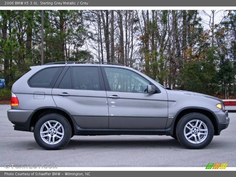Sterling Grey Metallic / Grey 2006 BMW X5 3.0i