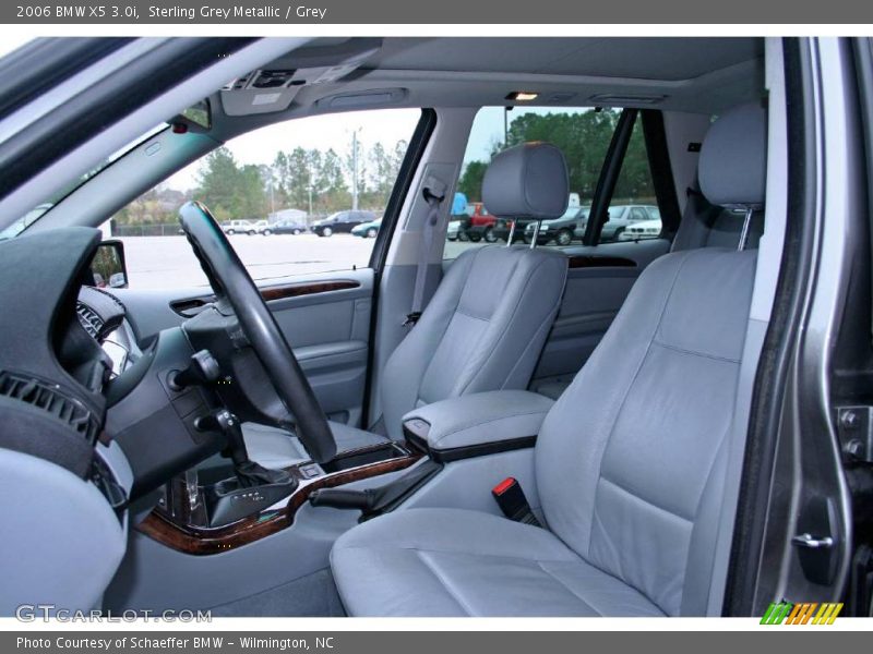 Sterling Grey Metallic / Grey 2006 BMW X5 3.0i