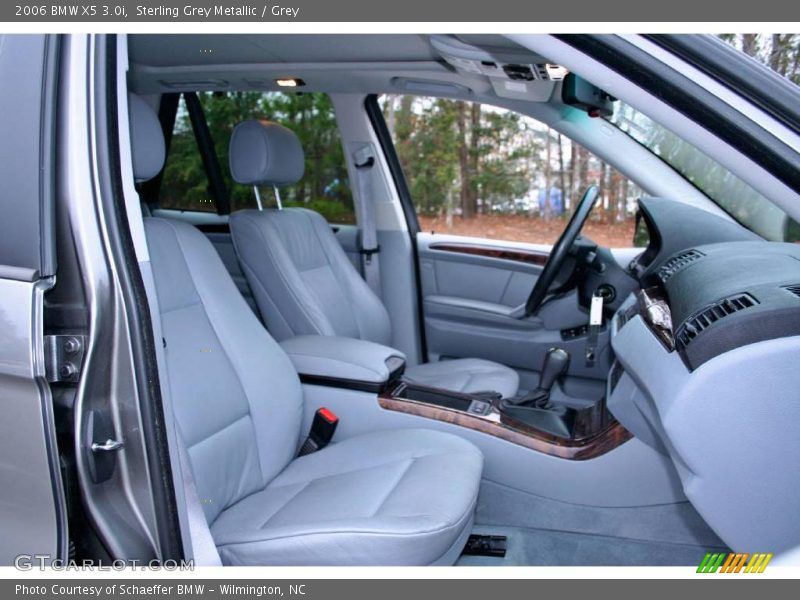 Sterling Grey Metallic / Grey 2006 BMW X5 3.0i