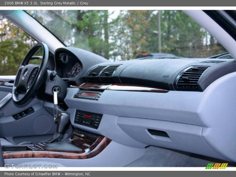 Sterling Grey Metallic / Grey 2006 BMW X5 3.0i