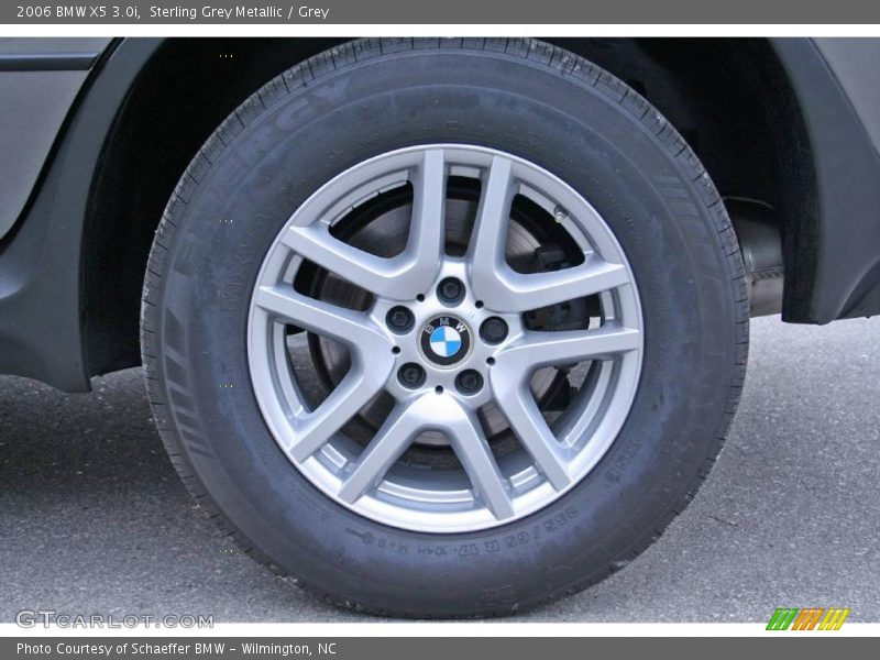 Sterling Grey Metallic / Grey 2006 BMW X5 3.0i