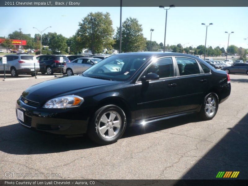 Black / Ebony 2011 Chevrolet Impala LT
