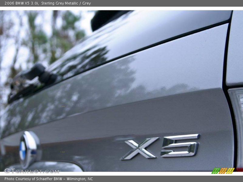 Sterling Grey Metallic / Grey 2006 BMW X5 3.0i