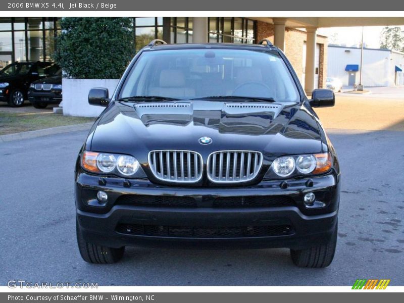 Jet Black / Beige 2006 BMW X5 4.4i