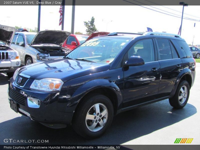 Deep Blue / Gray 2007 Saturn VUE V6