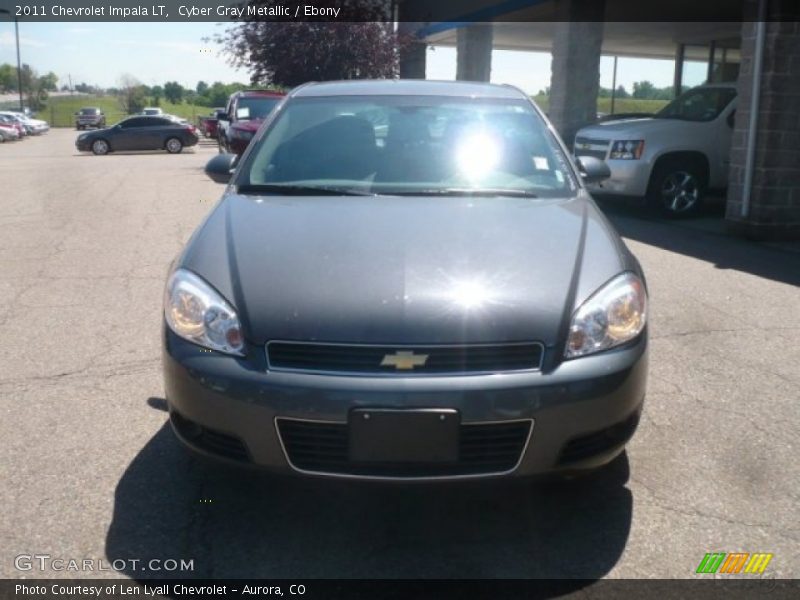 Cyber Gray Metallic / Ebony 2011 Chevrolet Impala LT