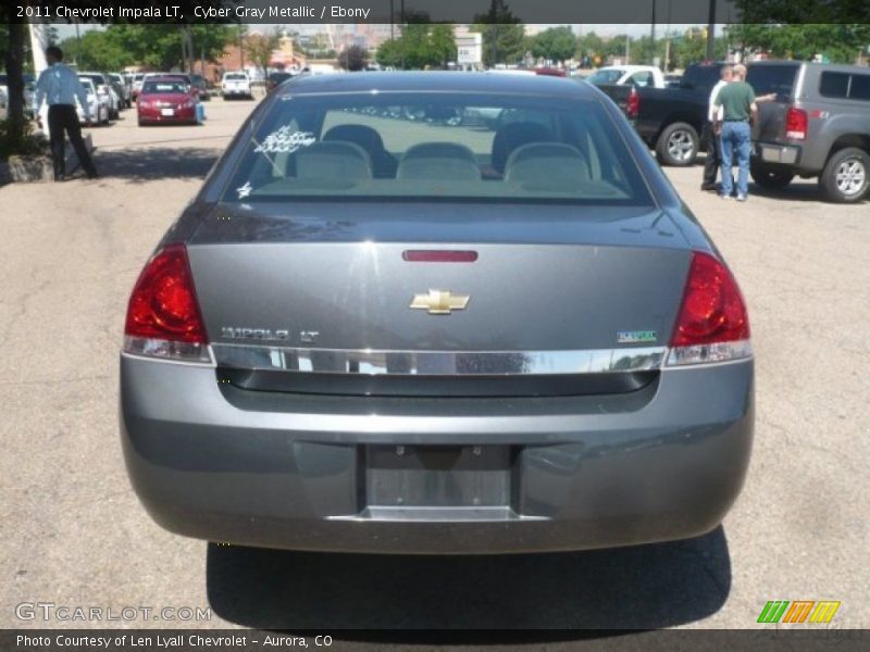 Cyber Gray Metallic / Ebony 2011 Chevrolet Impala LT