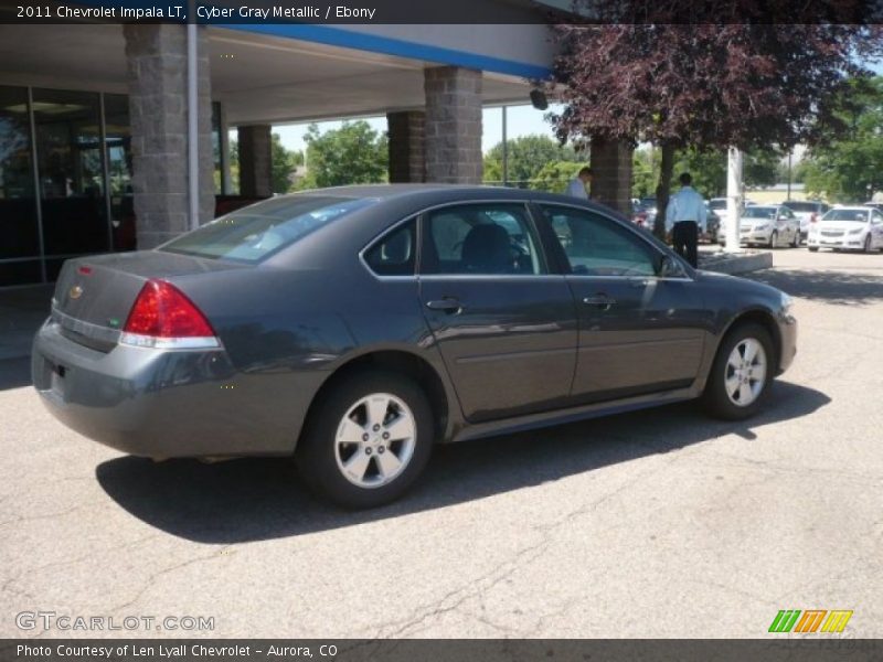 Cyber Gray Metallic / Ebony 2011 Chevrolet Impala LT