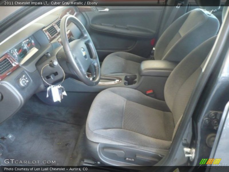 Cyber Gray Metallic / Ebony 2011 Chevrolet Impala LT