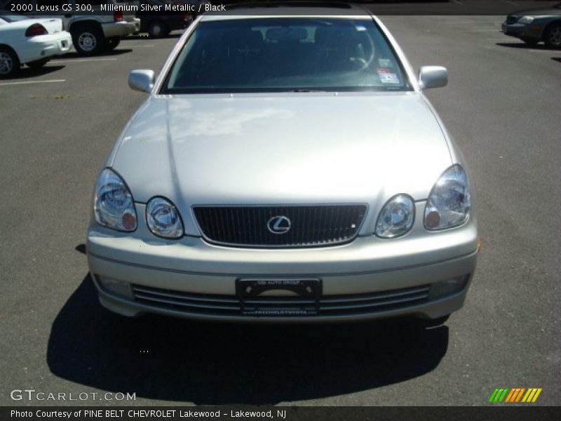 Millenium Silver Metallic / Black 2000 Lexus GS 300