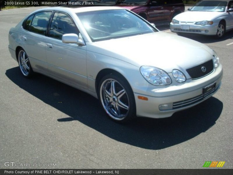 Millenium Silver Metallic / Black 2000 Lexus GS 300