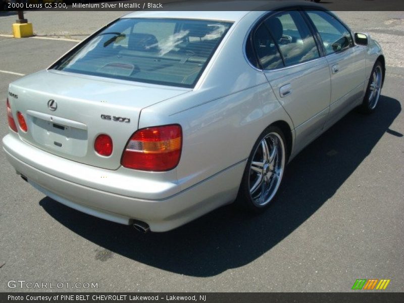 Millenium Silver Metallic / Black 2000 Lexus GS 300