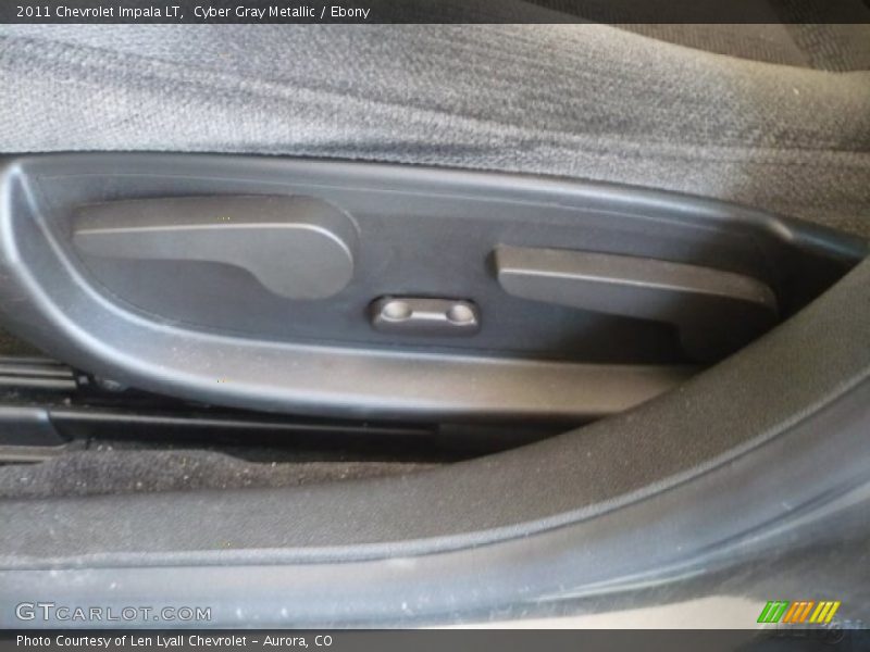 Cyber Gray Metallic / Ebony 2011 Chevrolet Impala LT