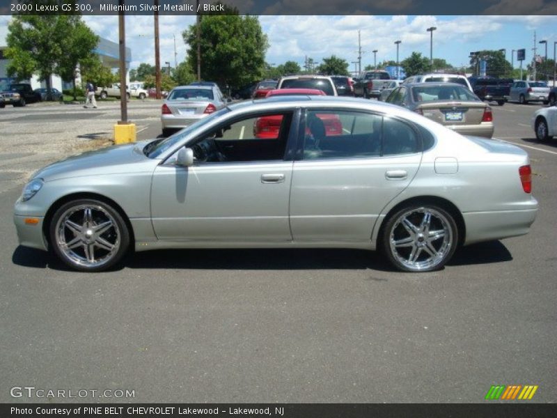 Millenium Silver Metallic / Black 2000 Lexus GS 300