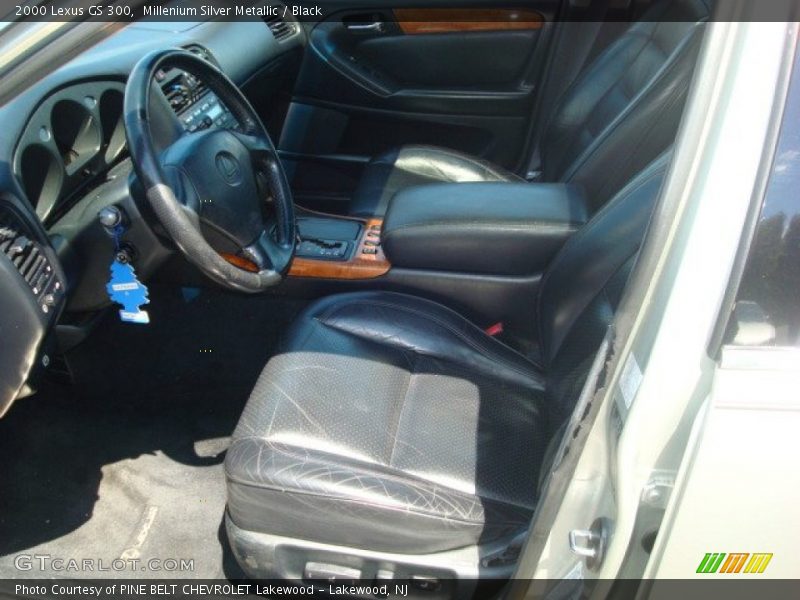 Millenium Silver Metallic / Black 2000 Lexus GS 300