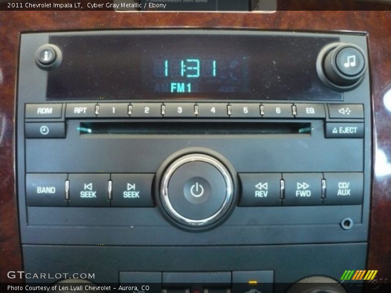 Cyber Gray Metallic / Ebony 2011 Chevrolet Impala LT