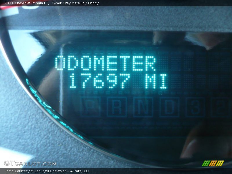 Cyber Gray Metallic / Ebony 2011 Chevrolet Impala LT