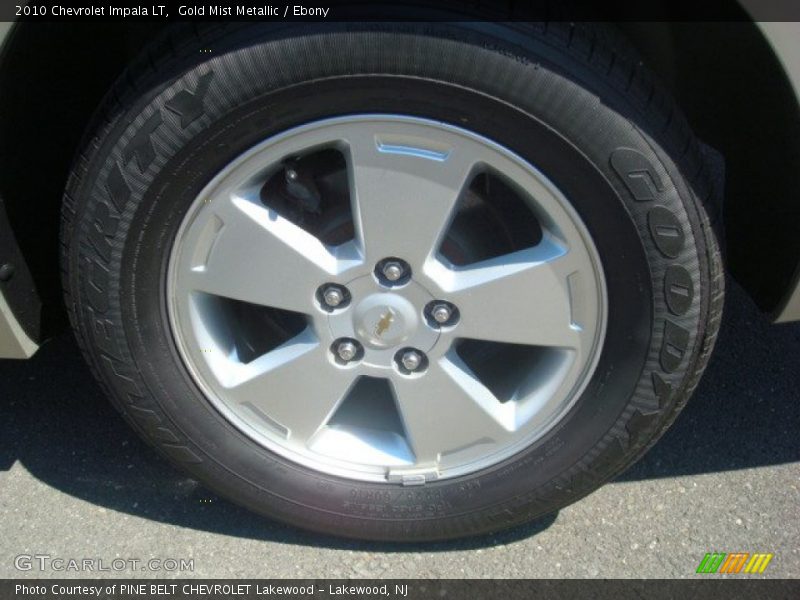 Gold Mist Metallic / Ebony 2010 Chevrolet Impala LT