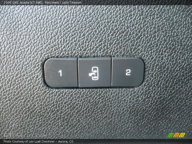 Red Jewel / Light Titanium 2008 GMC Acadia SLT AWD