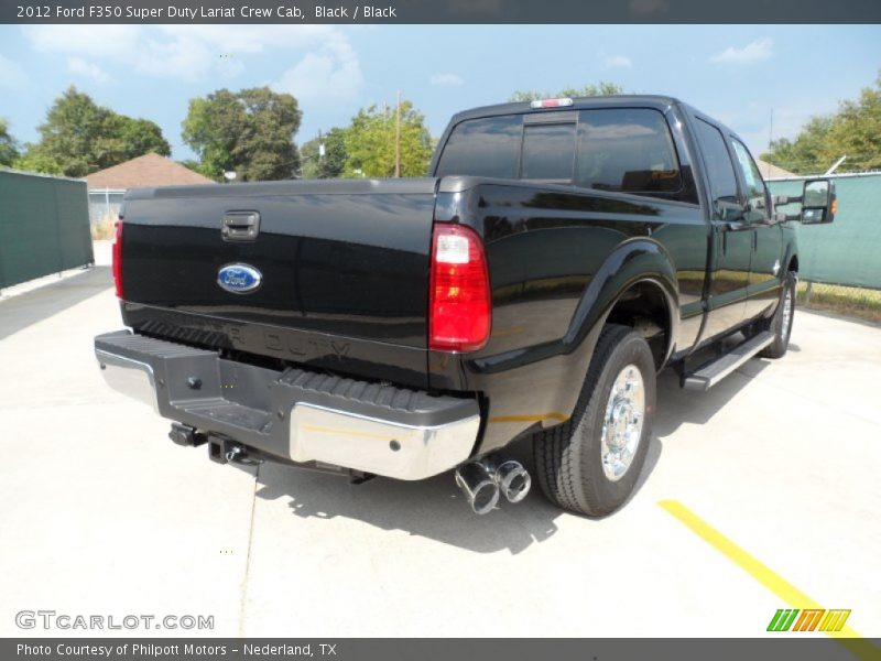  2012 F350 Super Duty Lariat Crew Cab Black