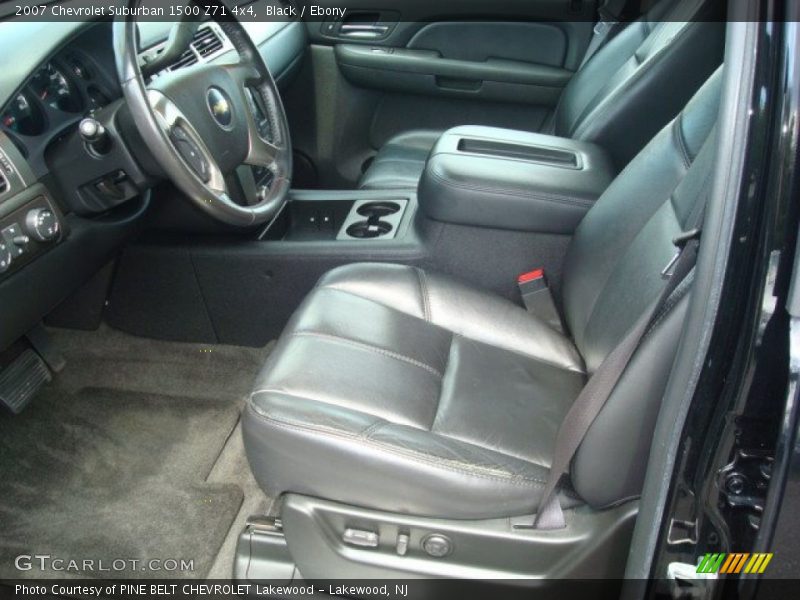  2007 Suburban 1500 Z71 4x4 Ebony Interior