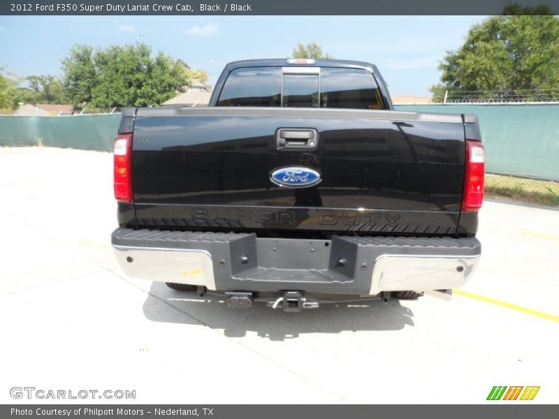  2012 F350 Super Duty Lariat Crew Cab Black