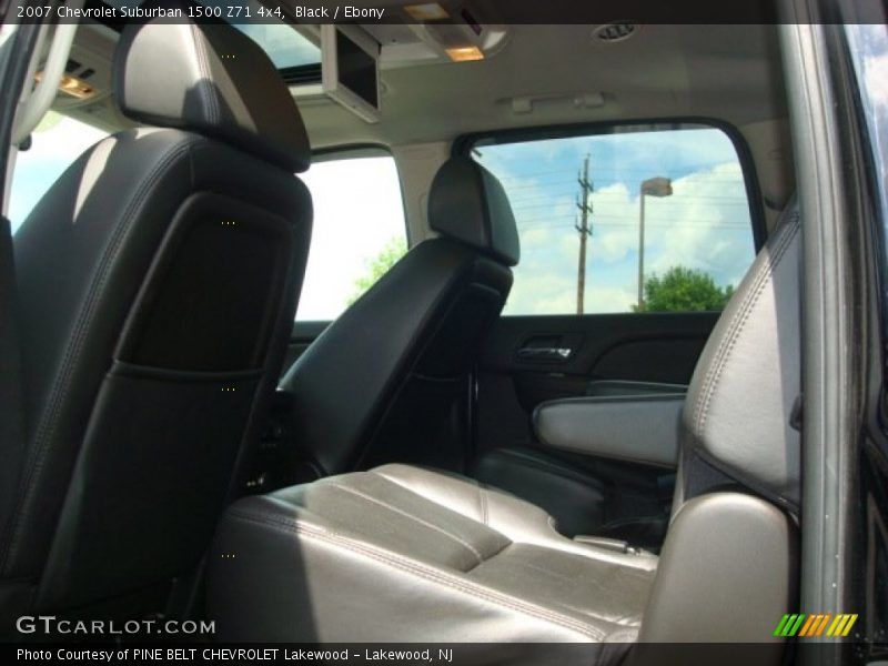  2007 Suburban 1500 Z71 4x4 Ebony Interior