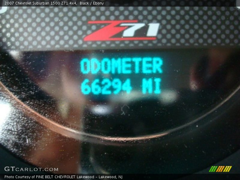 Black / Ebony 2007 Chevrolet Suburban 1500 Z71 4x4