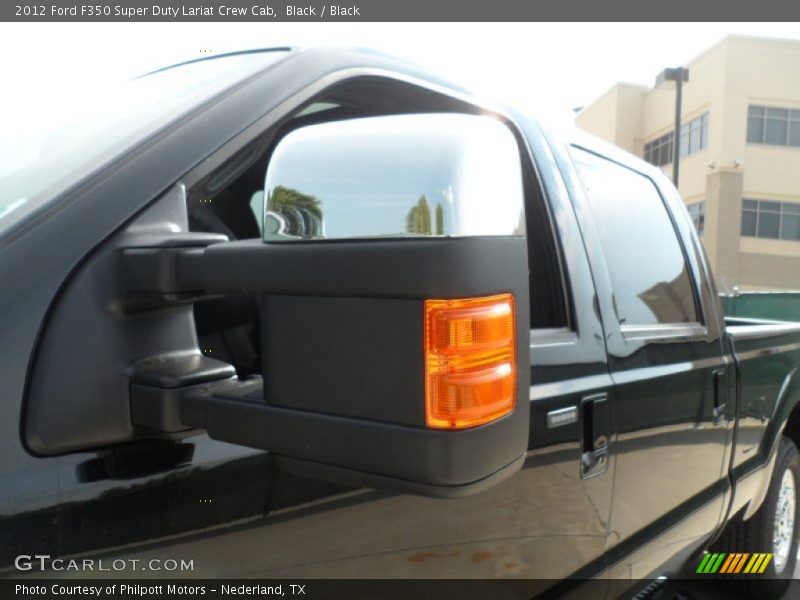 Black / Black 2012 Ford F350 Super Duty Lariat Crew Cab