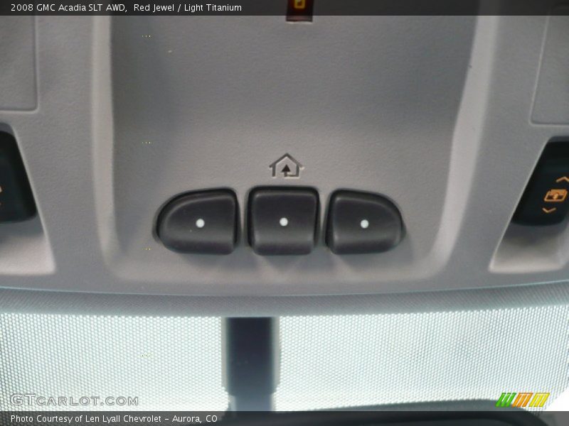 Red Jewel / Light Titanium 2008 GMC Acadia SLT AWD