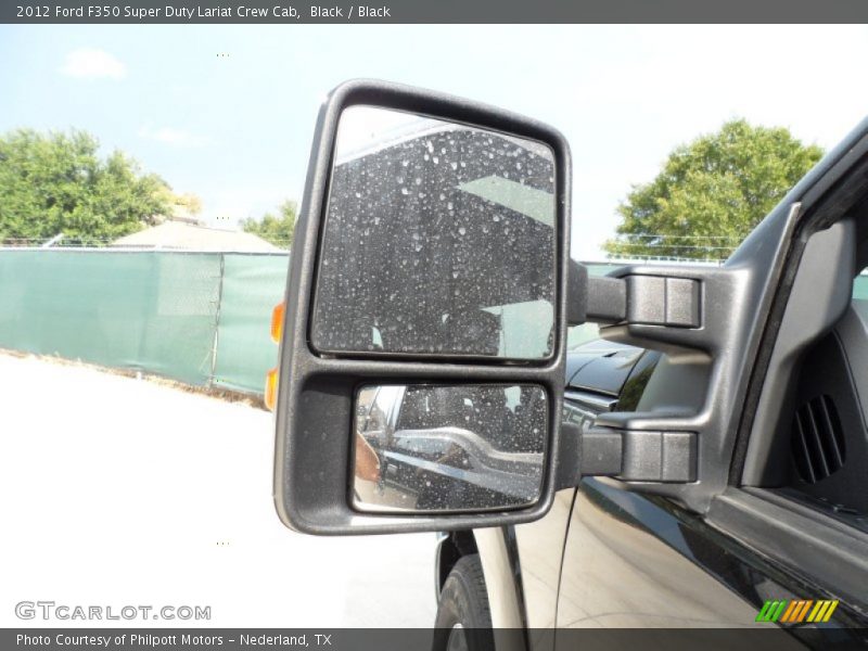 Black / Black 2012 Ford F350 Super Duty Lariat Crew Cab