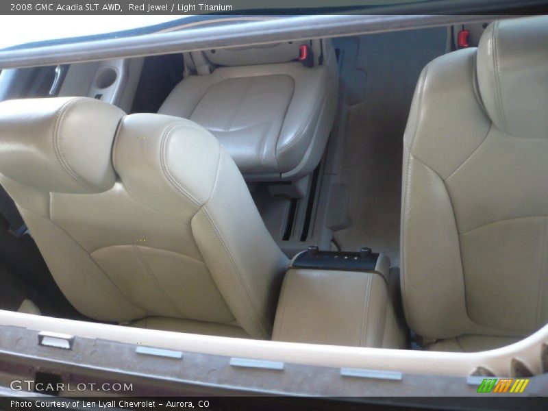 Red Jewel / Light Titanium 2008 GMC Acadia SLT AWD