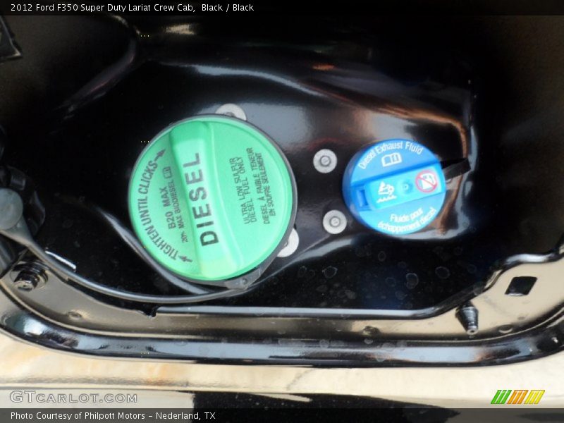 Controls of 2012 F350 Super Duty Lariat Crew Cab