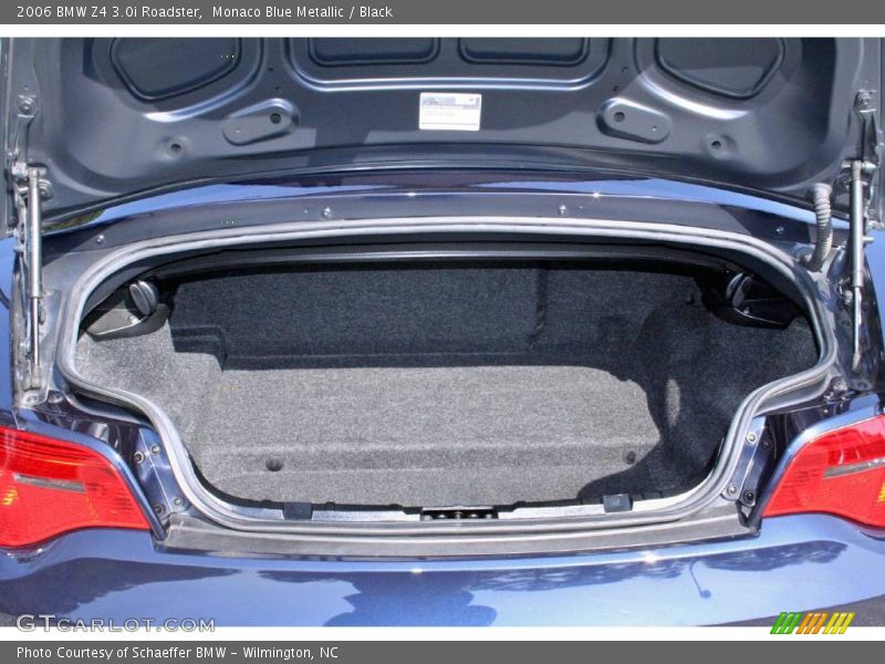 Monaco Blue Metallic / Black 2006 BMW Z4 3.0i Roadster