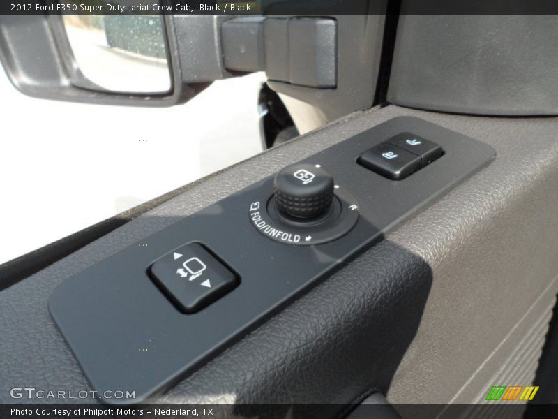 Black / Black 2012 Ford F350 Super Duty Lariat Crew Cab