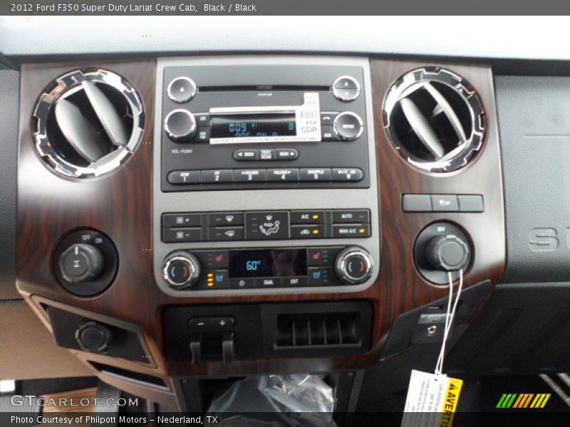 Controls of 2012 F350 Super Duty Lariat Crew Cab