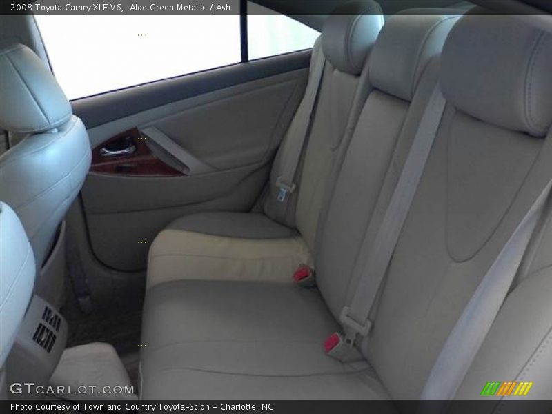 Aloe Green Metallic / Ash 2008 Toyota Camry XLE V6