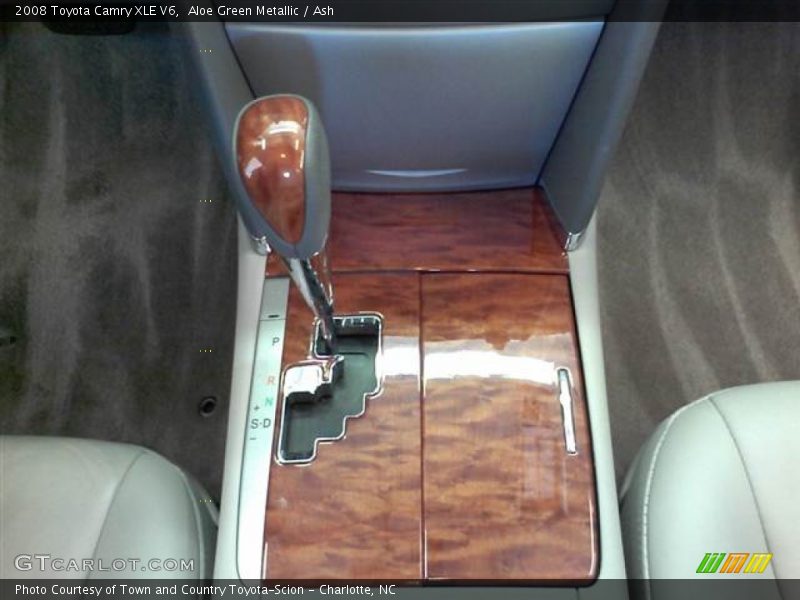 Aloe Green Metallic / Ash 2008 Toyota Camry XLE V6